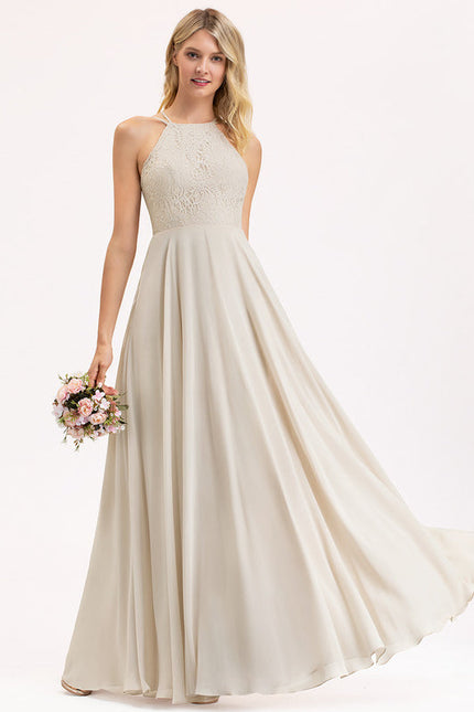 Robe Demoiselle D'Honneur Mousse Poudrée - gallery 3