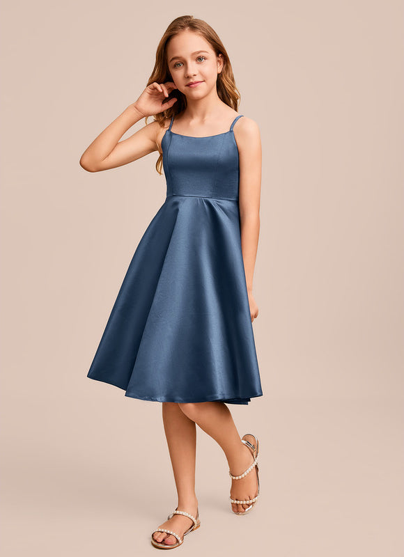 Robe Demoiselle D'Honneur Satin Charmeuse Ajustée - gallery 2