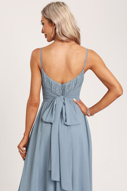 Robe Demoiselle D'Honneur Mousse Poudrée - gallery 4