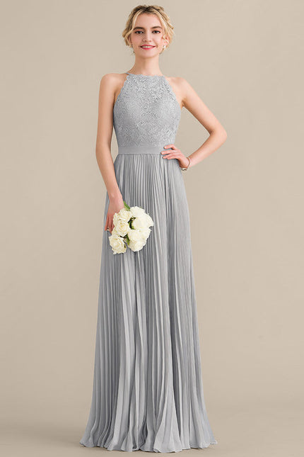 Robe Demoiselle D'Honneur Perle Grise - gallery 1