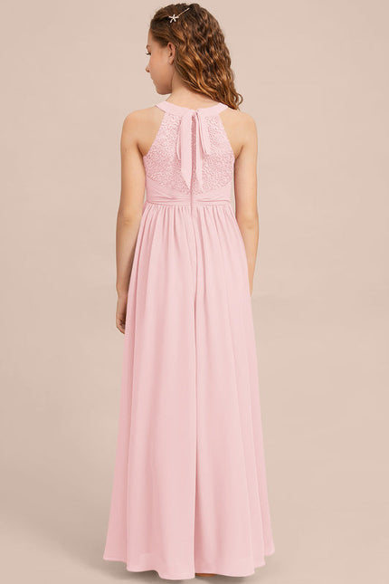 Robe Demoiselle D'Honneur Aérienne Rose - gallery 2