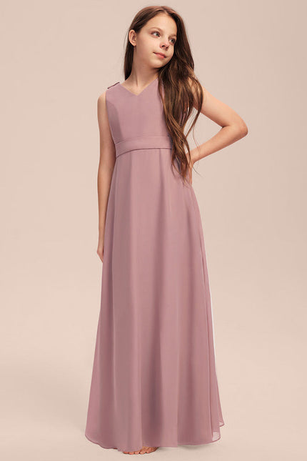 Robe Demoiselle D'Honneur Verte Éthérée - gallery 1