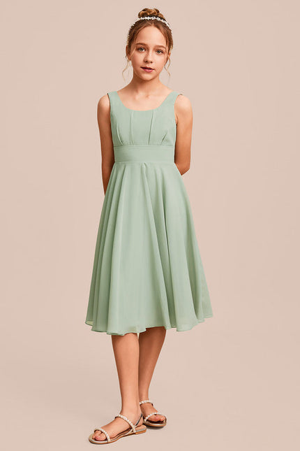 Robe Demoiselle D'Honneur Douceur Menthe - gallery 2