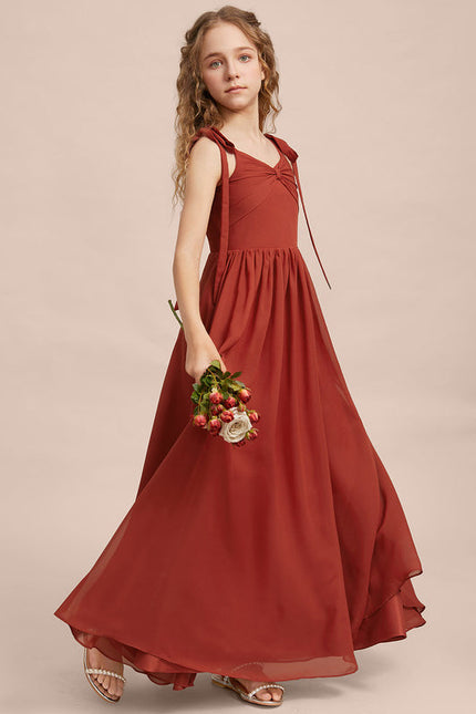 Robe Demoiselle D'Honneur Verte Éthérée - gallery 1