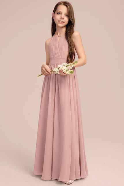 Robe Demoiselle D'Honneur Rose Poudrée - gallery 2