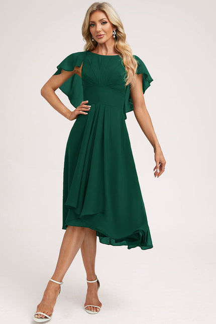 Robe Demoiselle D'Honneur Trapèze Fluidité Élégante - gallery 2