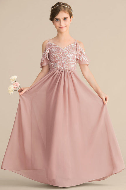 Robe Bleu Pastel Demoiselle D'Honneur