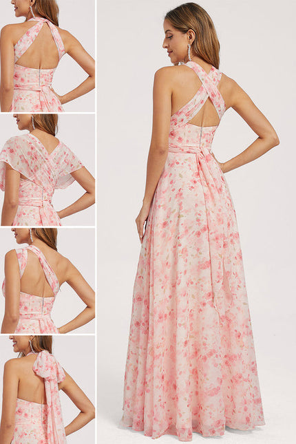 Robe Demoiselle D'Honneur Asymétrique - gallery 1