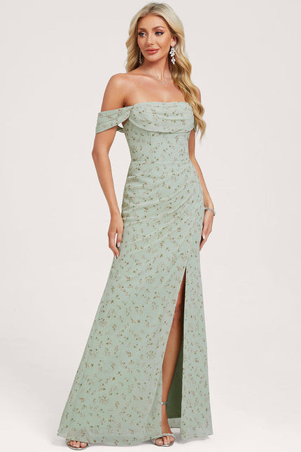 Robe Demoiselle D'Honneur Bordeaux Chic - gallery 1