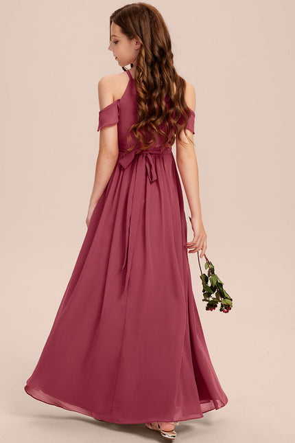 Robe Demoiselle D'Honneur Aquarelle Verte - gallery 4