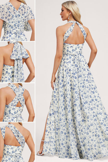 Robe Demoiselle D'Honneur Asymétrique - gallery 1