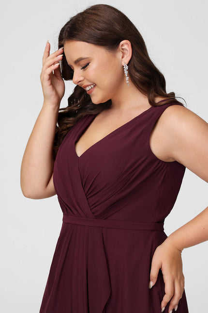 Robe Demoiselle D'Honneur Mousseline Aérienne - gallery 9