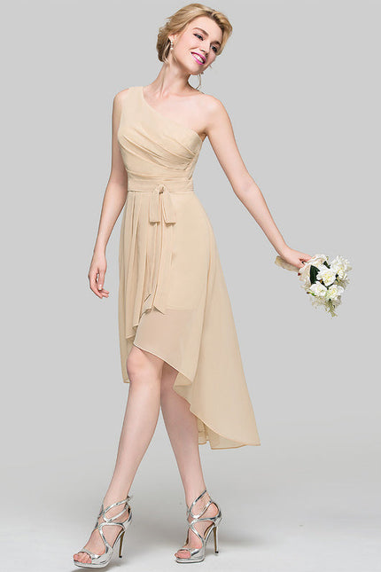 Robe Demoiselle D'Honneur Élégance Sable - gallery 3