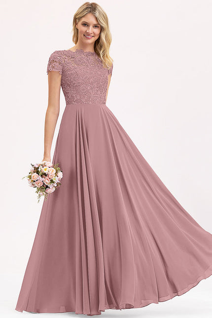 Robe Demoiselle D'Honneur Mousse Poudrée - gallery 2