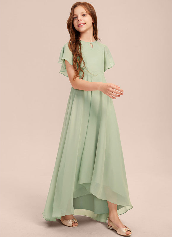 Robe Demoiselle D'Honneur Nuit Marine Fluide - gallery 6