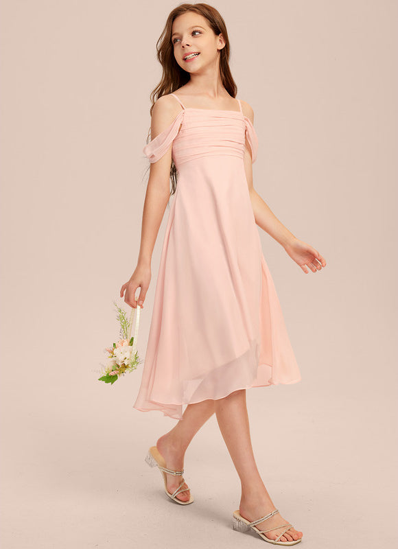 Robe Demoiselle D'Honneur Aérienne Menthe - gallery 9