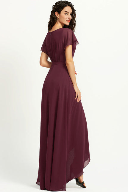 Robe Demoiselle D'Honneur Trapèze Fluidité Élégante - gallery 3