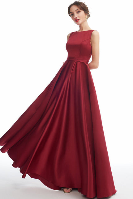 Robe Demoiselle D'Honneur Sérénité Rubis