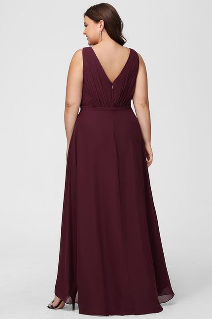 Robe Demoiselle D'Honneur Mousseline Aérienne - gallery 7