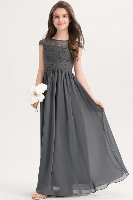 Robe Demoiselle D'Honneur Élégante Enfantine