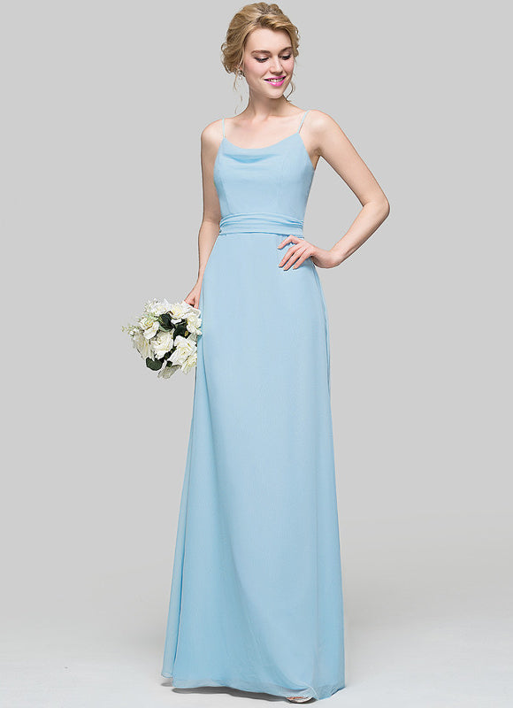 Robe Demoiselle D'Honneur Col V Fluidité - gallery 1