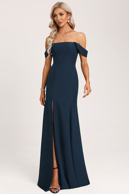 Robe Demoiselle D'Honneur Nuit Profonde Chic - gallery 2