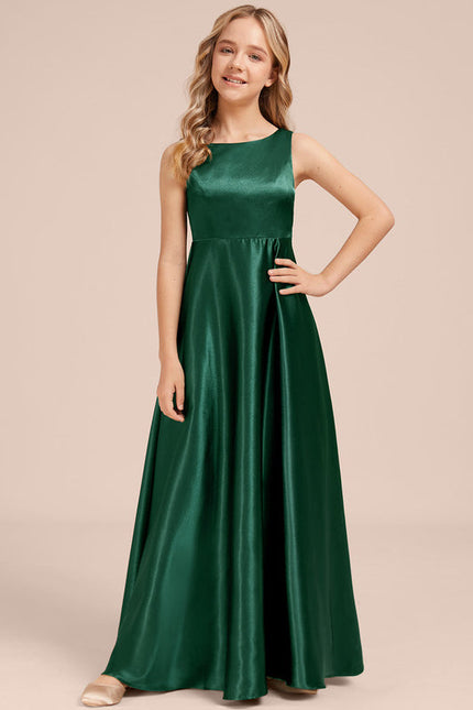 Robe Demoiselle D'Honneur Satinée Junior Chic