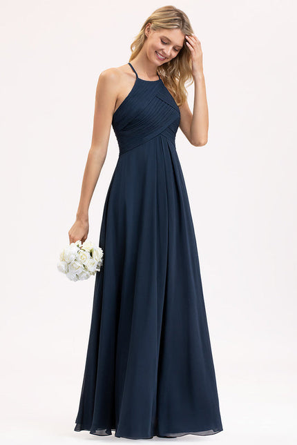 Robe Demoiselle D'Honneur Drapé Aérien - gallery 2