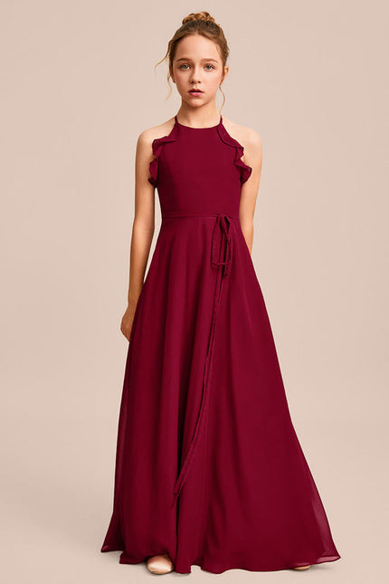 Robe Demoiselle D'Honneur Aquarelle Verte