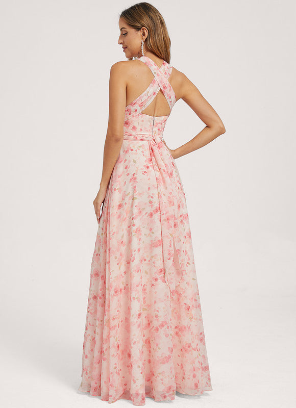 Robe Demoiselle D'Honneur Asymétrique - gallery 5