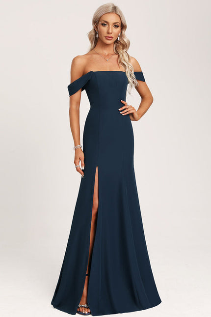 Robe Demoiselle D'Honneur Nuit Profonde Chic