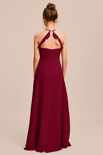 Robe Demoiselle D'Honneur Aquarelle Verte - gallery 5