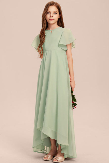 Robe Demoiselle D'Honneur Nuit Marine Fluide - gallery 5