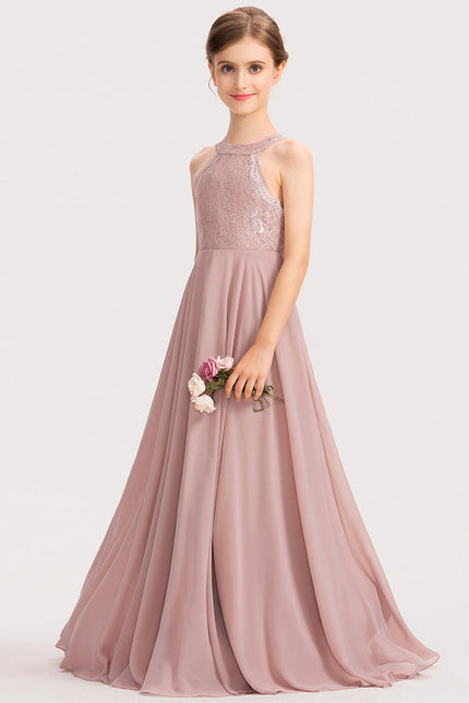 Robe Demoiselle D'Honneur Aérienne Rose - gallery 2