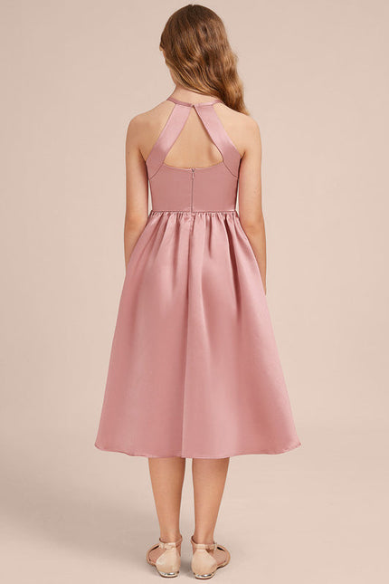 Robe Demoiselle D'Honneur Satin Fluide - gallery 4