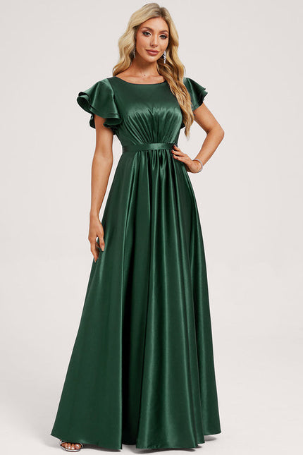 Robe Demoiselle D'Honneur Véritable Raffinement Vert - gallery 1