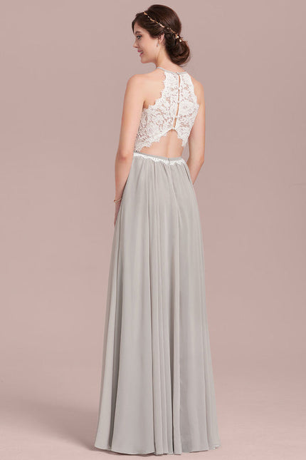 Robe Demoiselle D'Honneur Mousse Poudrée - gallery 3