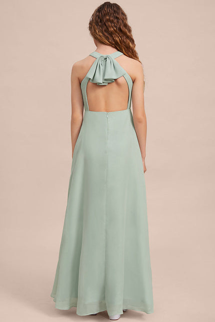 Robe Demoiselle D'Honneur Aquarelle Verte - gallery 6