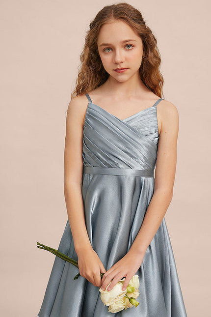 Robe Demoiselle D'Honneur Élégante Azur - gallery 3