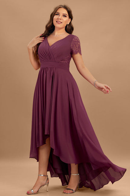 Robe Demoiselle D'Honneur Dentelle Marine - gallery 6