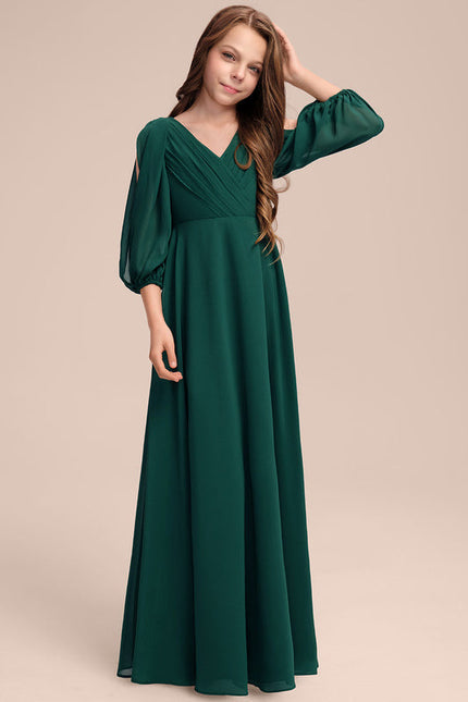 Robe Demoiselle D'Honneur Junior Élégante - gallery 5