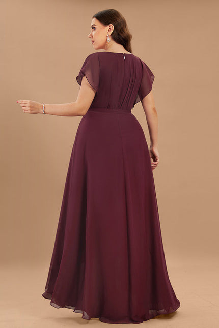 Robe Demoiselle D'Honneur Trapèze Fluidité Élégante - gallery 9