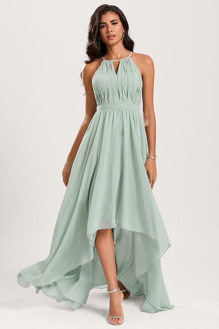 Robe Demoiselle D'Honneur Aérienne Pêche