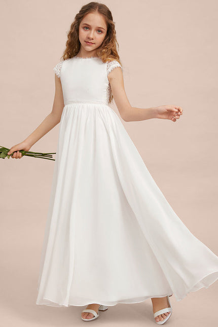 Robe Demoiselle D'Honneur Élégante Enfantine - gallery 2