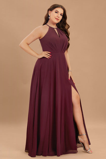 Robe Demoiselle D'Honneur Florale Légère - gallery 5