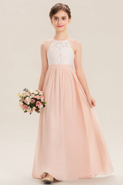 Robe Demoiselle D'Honneur Aérienne Rose - gallery 2