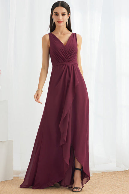 Robe Demoiselle D'Honneur Mousseline Aérienne