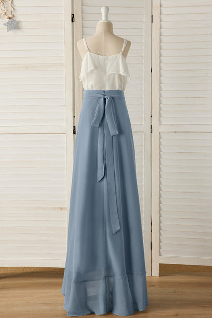 Robe Demoiselle D'Honneur Céleste Roulée - gallery 9