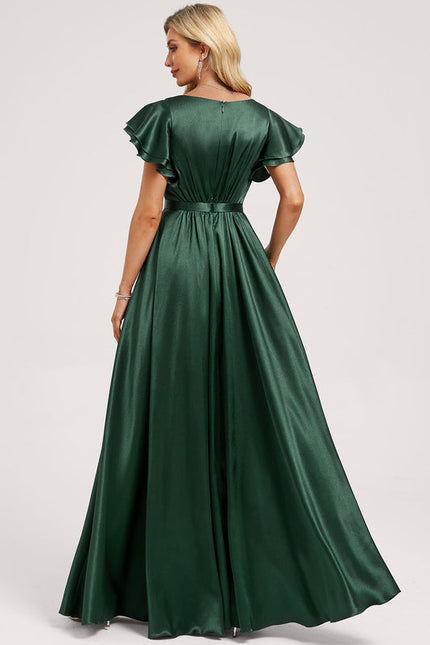 Robe Demoiselle D'Honneur Véritable Raffinement Vert - gallery 4
