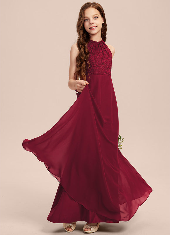 Robe Demoiselle D'Honneur Aérienne Rose - gallery 2